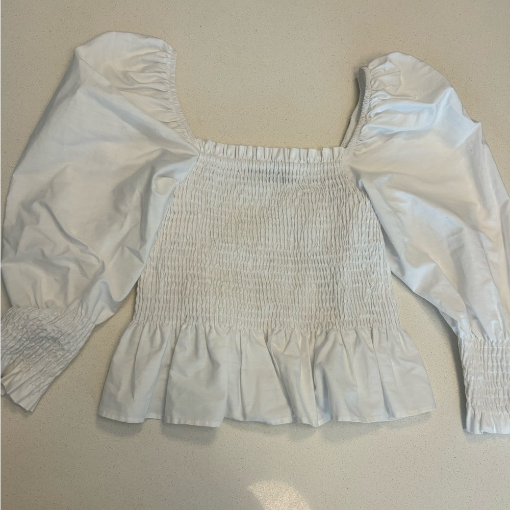 Zara Ruffled Long Sleeve